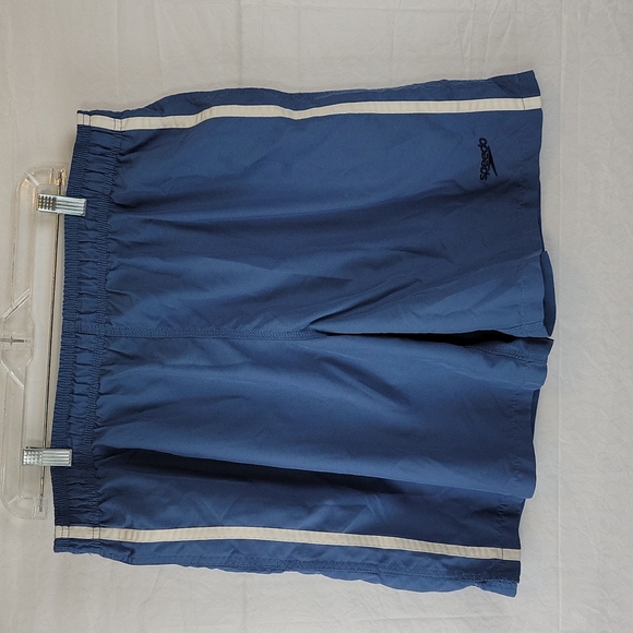Vintage Speedo Swim Shorts Size Large Blue - Picture 1 of 6